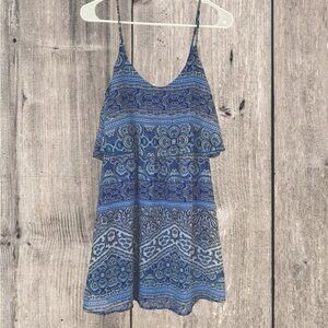 Gianni Bini / Women’s Blue Patterned Sundress / Size S